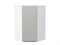 Кухонный  Шкаф верхний угловой Фьюжн Белый, Silky Light Grey, 920, каркас ЛДСП  Белый, фасад МДФ  Silky Light Grey,  920*600*600 sppr5VVTtoAR66630 - фото 3810493