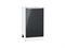 Кухонный  Шкаф нижний с 1-ой дверцей Фьюжн Белый, Anthracite, 450, каркас ЛДСП  Белый, фасад МДФ  Anthracite,  816*450*480 sppr5VVTtoAR39667 - фото 3810650