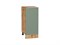 Кухонный  Шкаф нижний с 1-ой дверцей Фьюжн Дуб Вотан, Silky Mint, 350, каркас ЛДСП  Дуб Вотан, фасад МДФ  Silky Mint,  816*350*480 sppr5VVTtoAR65136 - фото 3810753