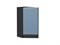 Кухонный  Шкаф нижний торцевой Фьюжн Graphite, Silky Blue, каркас ЛДСП  Graphite, фасад МДФ  Silky Blue,  816*296*554 sppr5VVTtoAR52270 - фото 3811093