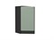 Кухонный  Шкаф нижний торцевой Фьюжн Graphite, Silky Mint, каркас ЛДСП  Graphite, фасад МДФ  Silky Mint,  816*296*554 sppr5VVTtoAR52268 - фото 3811096