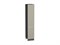 Кухонный  Шкаф пенал с 2-мя дверцами Фьюжн Graphite, Silky Grey, 2140, 400, каркас ЛДСП  Graphite, фасад МДФ  Silky Grey,  2132*400*576 sppr5VVTtoAR52322 - фото 3811271