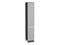 Кухонный  Шкаф пенал с 2-мя дверцами Фьюжн Graphite, Silky Light Grey, 2340, 400, каркас ЛДСП  Graphite, фасад МДФ  Silky Light Grey,  2336*400*576 sppr5VVTtoAR66732 - фото 3811277