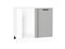 Кухонный гарнитур модульный Фрейм-03, каркас ЛДСП  Белый, фасад МДФ  Grey Silk,  2140*2200/2000*600 sppr5VVTtoAR70043