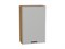 Кухонный  Шкаф верхний с 1-ой дверцей Фрейм Дуб Вотан, Grey Silk, 920, 600, каркас ЛДСП  Дуб Вотан, фасад МДФ  Grey Silk,  920*600*324 sppr5VVTtoAR68938 - фото 3812604