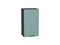 Кухонный  Шкаф верхний с 1-ой дверцей Флэт Graphite, Grey-green In 2S, 720, 400, каркас ЛДСП  Graphite, фасад ЛДСП  Grey-green In 2S,  716*400*318 sppr5VVTtoAR56906 - фото 3813784