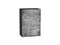 Кухонный  Шкаф верхний с 1-ой дверцей Флэт Graphite, Temple Stone 2S, 720, 450, каркас ЛДСП  Graphite, фасад ЛДСП  Temple Stone 2S,  716*450*318 sppr5VVTtoAR52628 - фото 3813797