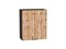Кухонный  Шкаф верхний с 1-ой дверцей Флэт Graphite, Wotan Oak 2S, 720, 600, каркас ЛДСП  Graphite, фасад ЛДСП  Wotan Oak 2S,  716*600*318 sppr5VVTtoAR52610 - фото 3813823