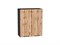 Кухонный  Шкаф верхний с 2-мя дверцами Флэт Graphite, Wotan Oak 2S, 720, 600, каркас ЛДСП  Graphite, фасад ЛДСП  Wotan Oak 2S,  716*600*318 sppr5VVTtoAR52640 - фото 3813984