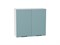 Кухонный  Шкаф верхний с 2-мя дверцами Флэт Белый, Grey-green In 2S, 720, 800, каркас ЛДСП  Белый, фасад ЛДСП  Grey-green In 2S,  716*800*318 sppr5VVTtoAR56917 - фото 3813993