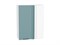 Кухонный  Шкаф верхний прямой угловой Флэт Белый, Grey-green In 2S, 920, каркас ЛДСП  Белый, фасад ЛДСП  Grey-green In 2S,  920*700*345 sppr5VVTtoAR60275 - фото 3814088
