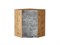 Кухонный  Шкаф верхний угловой Флэт Дуб Вотан, Temple Stone 2S, 720, каркас ЛДСП  Дуб Вотан, фасад ЛДСП  Temple Stone 2S,  716*600*600 sppr5VVTtoAR62497 - фото 3814129