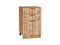 Кухонный  Шкаф нижний с 3-мя ящиками Флэт Дуб Вотан, Wotan Oak 2S, 500, каркас ЛДСП  Дуб Вотан, фасад ЛДСП  Wotan Oak 2S,  816*500*478 sppr5VVTtoAR62592 - фото 3814453