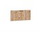 Фасад  ФЯ Флэт 40.80 Wotan Oak 2S,    ЛДСП  Wotan Oak 2S,  390*796*16 sppr5VVTtoAR078-6948 (52549) - фото 3814960