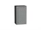 Кухонный  Шкаф верхний с 1-ой дверцей Сканди Graphite, Grey Softwood, 720, 400, каркас ЛДСП  Graphite, фасад МДФ  Grey Softwood,  716*400*320 sppr5VVTtoAR41328 - фото 3815406