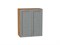 Кухонный  Шкаф верхний с 2-мя дверцами Сканди Дуб Вотан, Grey Softwood, 720, 600, каркас ЛДСП  Дуб Вотан, фасад МДФ  Grey Softwood,  716*600*320 sppr5VVTtoAR62936 - фото 3815698