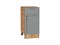Кухонный  Шкаф нижний с 1-ой дверцей и ящиком Сканди Дуб Вотан, Grey Softwood, 400, каркас ЛДСП  Дуб Вотан, фасад МДФ  Grey Softwood,  816*400*480 sppr5VVTtoAR63002 - фото 3816111
