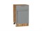 Кухонный  Шкаф нижний с 1-ой дверцей и ящиком Сканди Дуб Вотан, Grey Softwood, 500, каркас ЛДСП  Дуб Вотан, фасад МДФ  Grey Softwood,  816*500*480 sppr5VVTtoAR63003 - фото 3816112