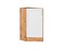 Кухонный  Шкаф нижний торцевой Сканди Дуб Вотан, White Softwood, каркас ЛДСП  Дуб Вотан, фасад МДФ  White Softwood,  816*296*554 sppr5VVTtoAR63062 - фото 3816238