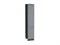 Кухонный  Шкаф пенал с 2-мя дверцами Сканди Graphite, Grey Softwood, 2140, 400, каркас ЛДСП  Graphite, фасад МДФ  Grey Softwood,  2132*400*576 sppr5VVTtoAR42059 - фото 3816322