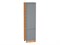 Кухонный  Шкаф пенал с 2-мя дверцами Сканди Дуб Вотан, Grey Softwood, 2340, 600, каркас ЛДСП  Дуб Вотан, фасад МДФ  Grey Softwood,  2336*600*576 sppr5VVTtoAR66164 - фото 3816365