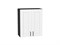Кухонный  Шкаф верхний с 2-мя дверцами Лофт Graphite, Super White, 720, 600, каркас ЛДСП  Graphite, фасад МДФ  Super White,  716*600*320 sppr5VVTtoAR55230 - фото 3817773