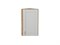 Кухонный  Шкаф верхний торцевой Лофт Дуб Вотан, Grey Silk, 720, каркас ЛДСП  Дуб Вотан, фасад МДФ  Grey Silk,  716*300*306 sppr5VVTtoAR69652 - фото 3817929