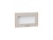 Фасад  ФОП Лофт Magic Moru V 35.60 Cream Silk,    МДФ/Стекло  Cream Silk,  354*596*18 sppr5VVTtoAR078-8696 (71363) - фото 3819080
