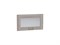 Фасад  ФОП Лофт White Matrix 35.60 Cappuccino Veralinga,    МДФ/Стекло  Cappuccino Veralinga,  354*596*18 sppr5VVTtoAR078-5817 (48241) - фото 3819089