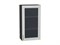 Кухонный  Шкаф верхний с 1-ой остекленной дверцей Шале Graphite, White Dreamline, 920, 500, каркас ЛДСП  Graphite, фасад МДФ/Стекло  White Dreamline,  920*500*320 sppr5VVTtoAR53798 - фото 3819343