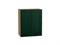 Кухонный  Шкаф верхний с 2-мя дверцами Дублин Дуб Вотан, Special Green, 720, 600, каркас ЛДСП  Дуб Вотан, фасад МДФ  Special Green,  716*600*318 sppr5VVTtoAR73139 - фото 3821804