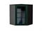 Кухонный  Шкаф верхний угловой остекленный Дублин Graphite, Special Green, 720, каркас ЛДСП  Graphite, фасад МДФ/Стекло  Special Green,  716*600*600 sppr5VVTtoAR74286 - фото 3821872