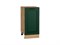 Кухонный  Шкаф нижний с 1-ой дверцей Дублин Дуб Вотан, Special Green, 400, каркас ЛДСП  Дуб Вотан, фасад МДФ  Special Green,  816*400*478 sppr5VVTtoAR73386 - фото 3821927