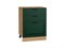 Кухонный  Шкаф нижний с 3-мя ящиками Дублин Дуб Вотан, Special Green, 600, каркас ЛДСП  Дуб Вотан, фасад МДФ  Special Green,  816*600*478 sppr5VVTtoAR73628 - фото 3822009