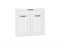 Фасад  Комплект фасадов Дублин для каркаса Ф-51М Н801М Special White,    МДФ  Special White,  708*792*16 sppr5VVTtoAR078-8822 (72621) - фото 3822169