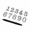 Цифра CR Хром spBRV049-0102 - фото 3833308
