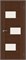Межкомнатная дверь   Легно-39 Brown Oak Magic Fog 200*60,  модерн,  остекленные,  Композитный мебельный щит на основе высококачественного соснового бруса и MDF. spBRV005-0327 - фото 3833359
