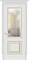 Межкомнатная дверь   Классико-33G-27 Virgin Magic Fog 200*60,  классика,  остекленные,  Композитный мебельный щит на основе высококачественного соснового бруса и MDF. spBRV097-0222 - фото 3833383