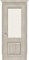 Межкомнатная дверь   Классико-33 Cappuccino Veralinga White Сrystal 200*60,  классика,  остекленные,  Композитный мебельный щит на основе высококачественного соснового бруса и MDF. spBRV097-0274 - фото 3833402
