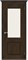 Межкомнатная дверь   Классико-33 Dark Oak White Сrystal 200*60,  классика,  остекленные,  Композитный мебельный щит на основе высококачественного соснового бруса и MDF. spBRV097-0350 - фото 3833455