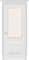 Межкомнатная дверь   Классик-13 Virgin White Сrystal 200*60,  классика,  остекленные,  Композитный мебельный щит на основе высококачественного соснового бруса и MDF. spBRV097-0418 - фото 3834123