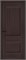 Межкомнатная дверь   Прима-2 Wenge Melinga 200*60,  неоклассика,  глухие,  Композитный мебельный щит на основе высококачественного соснового бруса и древесных плит. spBRV153-1172 - фото 3834168