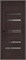 Межкомнатная дверь   Браво-30 Wenge Melinga Mirox Grey 200*60,  модерн,  остекленные, spBRV153-1308 - фото 3834199