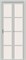 Межкомнатная складная дверь   Твигги-11.3 Grey Matt Magic Fog 200*35,  модерн,  остекленные, spBRV091-1647 - фото 3834596