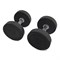 Гантель UNIX Fit PRO круглая обрезиненная 10 кг / шт. msk25 unt_DBRND10PBK - фото 3845382