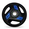 Диск обрезиненный c хватом UNIX Fit PRO 20 кг, 51 мм msk25 unt_DG20RUBPBL - фото 3845421