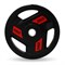 Диск обрезиненный c хватом UNIX Fit PRO 25 кг, 51 мм msk25 unt_DG25RUBPRD - фото 3845422