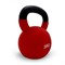 Гиря UNIX Fit виниловая 28 кг Red msk25 unt_KBVIN28RD - фото 3845450