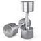 Гантель UNIX Fit PRO круглая хромированная 8 кг, 2 шт. msk25 unt_DBRND8PCEx2 - фото 3845573