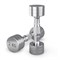 Гантель UNIX Fit PRO круглая хромированная 2 кг, 2 шт. msk25 unt_DBRND2PCEx2 - фото 3845579